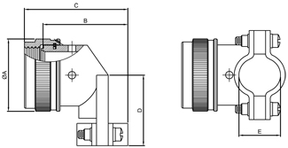 Amphenol M85049 Strain Relief Clamps | PEI-Genesis