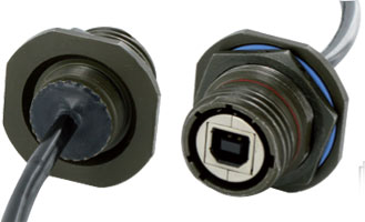 Amphenol USBBFTV Series RJ Field Connectors (USB-B)